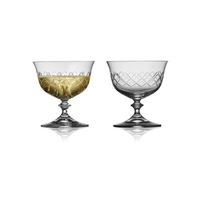 Lyngby Glas Champagneskål Eaton 28 cl 2-pakning 2 stk/pakke Lyngby Glas Champagneskål Eaton 28 cl 2-pakning 2 stk/pakke