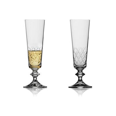 Lyngby Glas Champagneglass Eaton 16 cl 2-pack 2 stk/pakke Lyngby Glas Champagneglass Eaton 16 cl 2-pack 2 stk/pakke