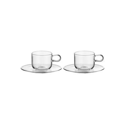Kosta Boda Viva Kopp med skål 30cl 2-pack 2 stk/pakke Kosta Boda Viva Kopp med skål 30cl 2-pack 2 stk/pakke