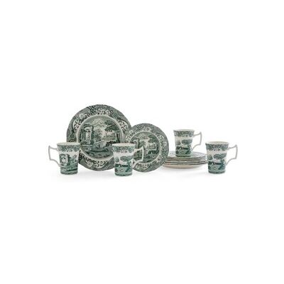 Spode Heritage Green Italiensk Startsett 12 delar Spode Heritage Green Italiensk Startsett 12 delar