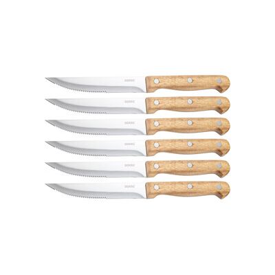 Dorre BBQ Biffkniv i trekasse 6 stk/pakke Dorre BBQ Biffkniv i trekasse 6 stk/pakke