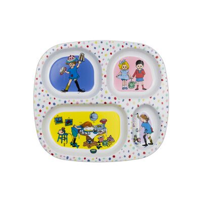 Rätt Start Pippi Bursdags Tallerken med rom Rätt Start Pippi Bursdags Tallerken med rom