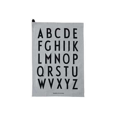 Design Letters Classic Kjøkkenhåndkle 2-pack Grå Design Letters Classic Kjøkkenhåndkle 2-pack Grå