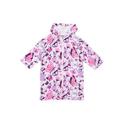 Mumin Mummi Sommerfuglpark badekåpe rosa 122-128 cl Mumin Mummi Sommerfuglpark badekåpe rosa 122-128 cl