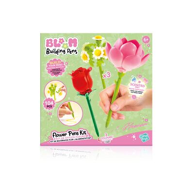 Amo Toys Bloom Building Penner Blomst Murstein Penn 3-pk Amo Toys Bloom Building Penner Blomst Murstein Penn 3-pk