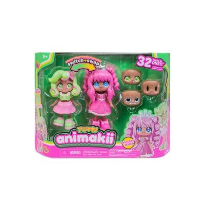 Animakii Dukke Sett Prinsesse/Heks Animakii Dukke Sett Prinsesse/Heks