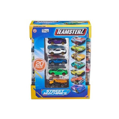 Teamsterz Sm Die-Cast 20-pk Teamsterz Sm Die-Cast 20-pk