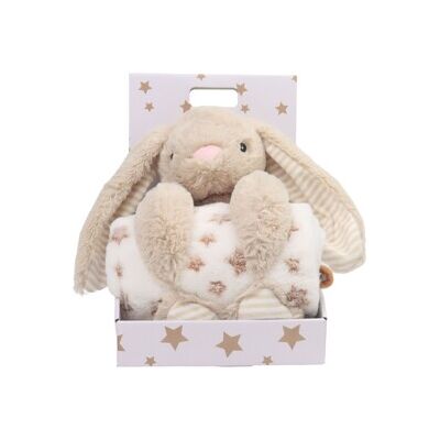 Carlobaby Fleeceteppe & Bamse Beige Carlobaby Fleeceteppe & Bamse Beige