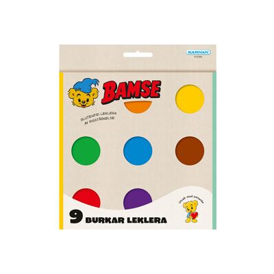 Egmont Kärnan Bamse Lekeleire Glutenfri 9-Pack Egmont Kärnan Bamse Lekeleire Glutenfri 9-Pack