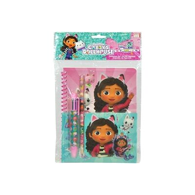 Gabby's Dollhouse Gabbys dukkehus skrivesett Gabby's Dollhouse Gabbys dukkehus skrivesett