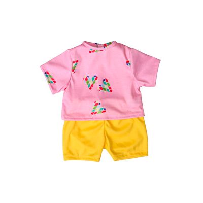 Lillan & Friends Shorts & T-skjorte (41-46 cm) Lillan & Friends Shorts & T-skjorte (41-46 cm)