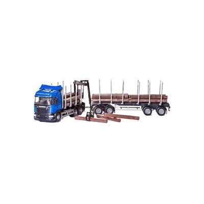 Emek Tømmerbil Scania Blå 1:25 - Lekebil Emek Tømmerbil Scania Blå 1:25 - Lekebil