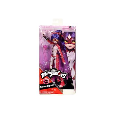 Miraculous Core Fashion Doll Purple Tigress Miraculous Core Fashion Doll Purple Tigress