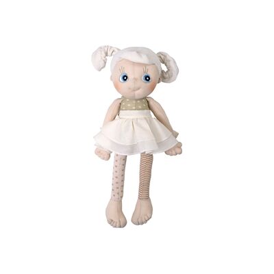 Rubens Barn EcoBuds Daisy økologisk dukke - 35cm - Myk, Håndlaget Rubens Barn EcoBuds Daisy økologisk dukke - 35cm - Myk, Håndlaget
