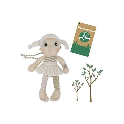Rubens Barn R B Docka Mini Ecobuds Lily Rubens Barn R B Docka Mini Ecobuds Lily