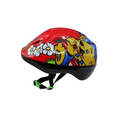 Nordic Hoj Sykkelhjelm Bamse Rød Nordic Hoj Sykkelhjelm Bamse Rød