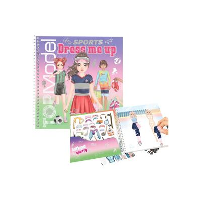 TOPModel Dress Me Up Sport Klistremerkebok TOPModel Dress Me Up Sport Klistremerkebok