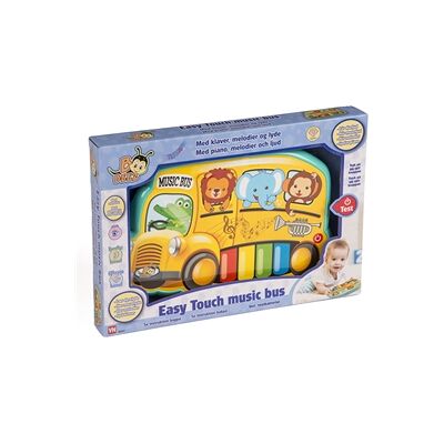 B Beez Baby Buddy Musikkbuss med Lys B Beez Baby Buddy Musikkbuss med Lys