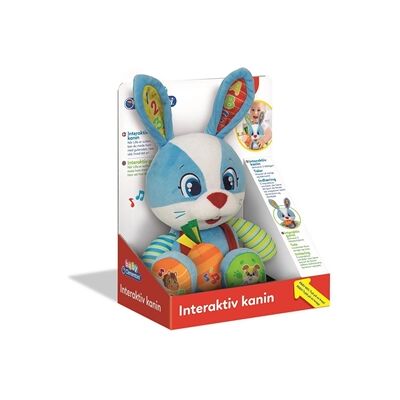 Clementoni Baby Kanin Interaktiv Plysj Nordisk Clementoni Baby Kanin Interaktiv Plysj Nordisk