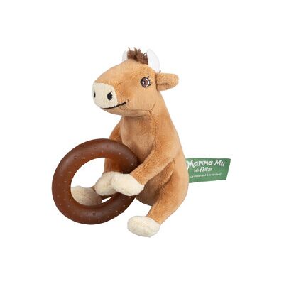 Rätt Start Mamma Mu Biteleke med Naturgummiring Rätt Start Mamma Mu Biteleke med Naturgummiring