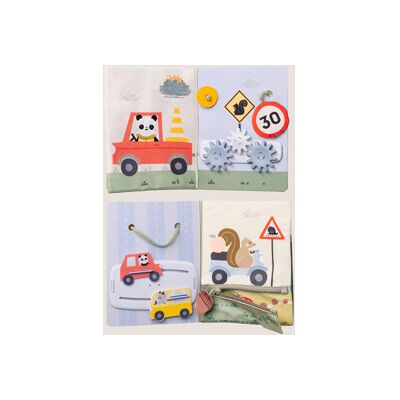 Taf Toys TAF 13825 Ride Time Busy Book Taf Toys TAF 13825 Ride Time Busy Book