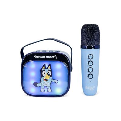 Bluey Karaokehøyttaler Popsing Mikrofon LED Bluey Karaokehøyttaler Popsing Mikrofon LED