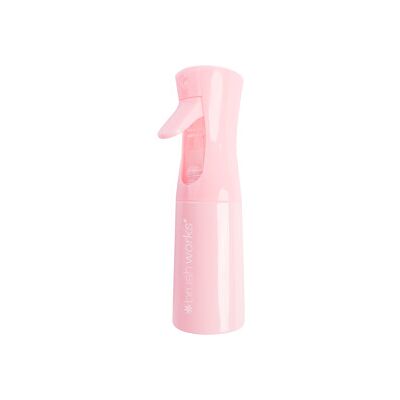 Brushworks Continuous Mist Spray Bottle Pink Brushworks Continuous Mist Spray Bottle Pink