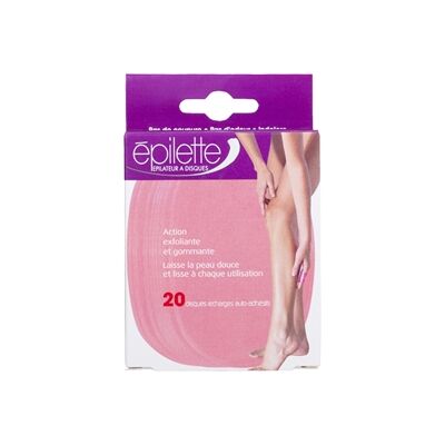 Epilov Paris Epilette Hair Remover Refill 20 stk/pakke Epilov Paris Epilette Hair Remover Refill 20 stk/pakke