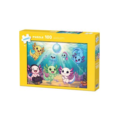 Egmont Kärnan Puslespill 100 Biter Axolotl Egmont Kärnan Puslespill 100 Biter Axolotl