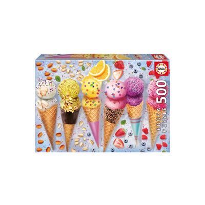 Educa Pussel 500 Bitar Ice Cream Educa Pussel 500 Bitar Ice Cream
