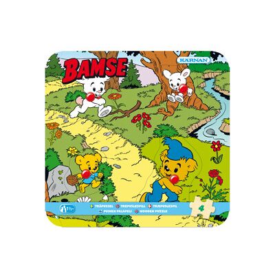 Egmont Kärnan Knottpuslespill 4 Biter Bamse i skogen Egmont Kärnan Knottpuslespill 4 Biter Bamse i skogen