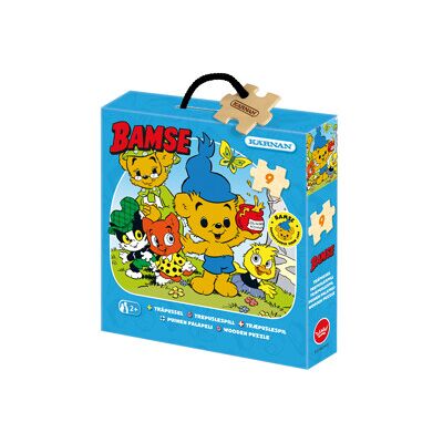 Egmont Kärnan Tre-puslespill 9 biter Da Bamse var liten Egmont Kärnan Tre-puslespill 9 biter Da Bamse var liten