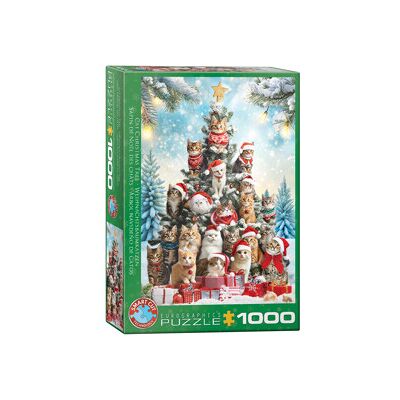 Eurographics Puslespill 1000 brikker Tree Cats (Smart Cut) Eurographics Puslespill 1000 brikker Tree Cats (Smart Cut)
