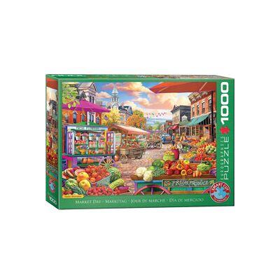 Eurographics 1000-Pieces Puzzle Main Street Market - Puzzle Eurographics 1000-Pieces Puzzle Main Street Market - Puzzle