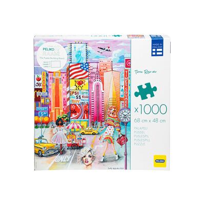 Peliko Puslespill 1000 Biter Terttu Raja-aho New York Peliko Puslespill 1000 Biter Terttu Raja-aho New York
