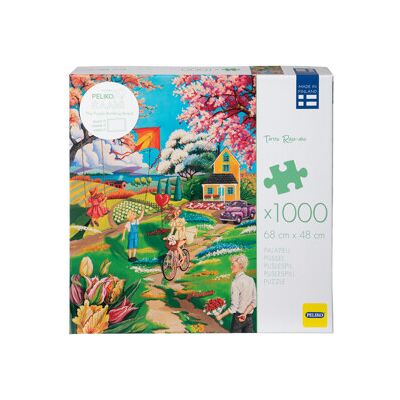 Peliko Puslespill 1000 Biter Terttu R-A Vårforlovelse Peliko Puslespill 1000 Biter Terttu R-A Vårforlovelse