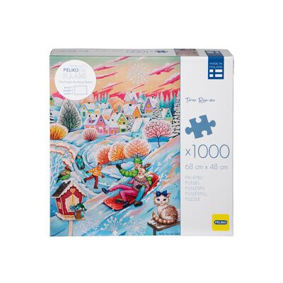 Peliko Puslespill 1000 Biter Terttu R-A Vinterglede Peliko Puslespill 1000 Biter Terttu R-A Vinterglede