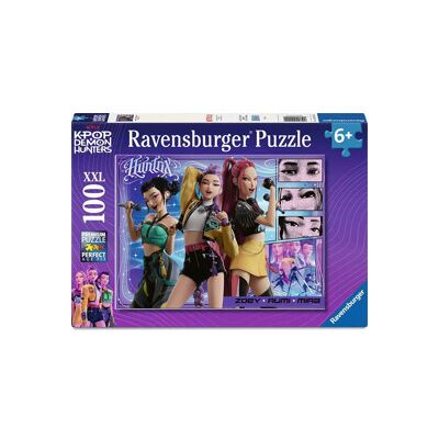 Ravensburger Puslespill XXL 100 Biter K-Pop Happy Fans Ravensburger Puslespill XXL 100 Biter K-Pop Happy Fans