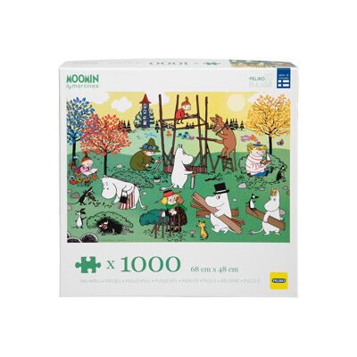 Peliko Puslespill 1000 Biter Mummi Flittige Peliko Puslespill 1000 Biter Mummi Flittige