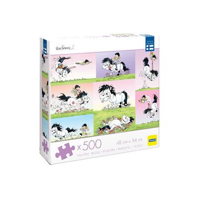 Peliko Puslespill 500 Biter Mulle Kollasj Peliko Puslespill 500 Biter Mulle Kollasj