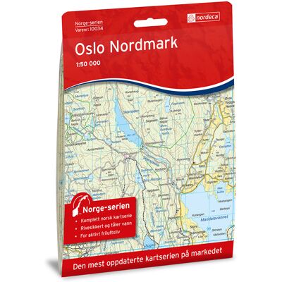 Nordic Maps Oslo Nordmark Norge-Serien Turkart Nordic Maps Oslo Nordmark Norge-Serien Turkart