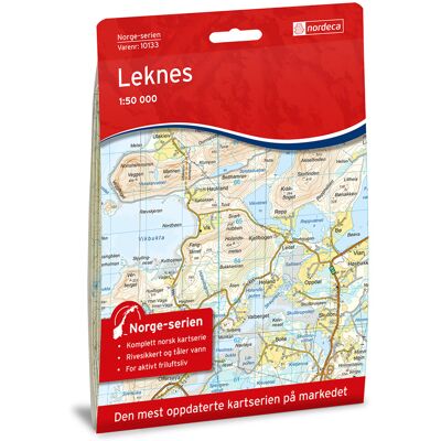 Nordic Maps Leknes Norge-Serien Turkart Nordic Maps Leknes Norge-Serien Turkart