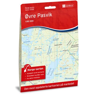 Nordic Maps Øvre Pasvik Norge-Serien Turkart Nordic Maps Øvre Pasvik Norge-Serien Turkart