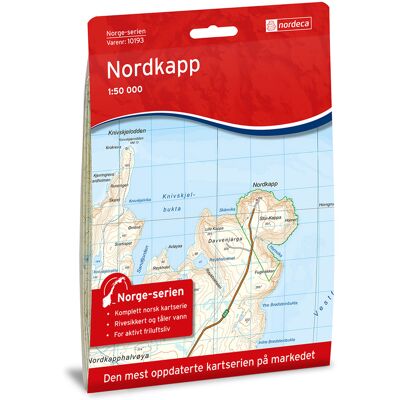 Nordic Maps Nordkapp Norge-Serien Turkart Nordic Maps Nordkapp Norge-Serien Turkart