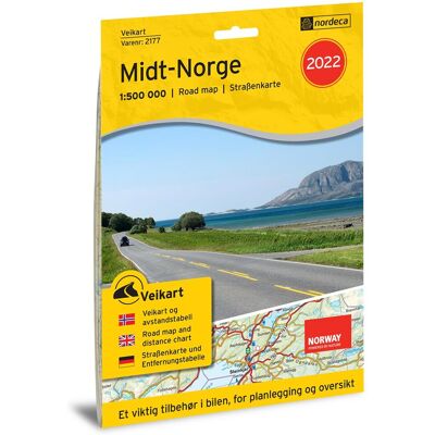 Nordic Maps Veikart Midt-Norge Nordic Maps Veikart Midt-Norge