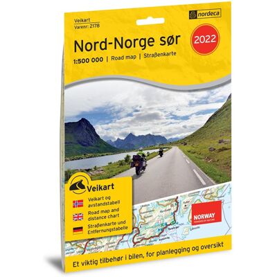 Nordic Maps Veikart Nord-Norge Sør Nordic Maps Veikart Nord-Norge Sør