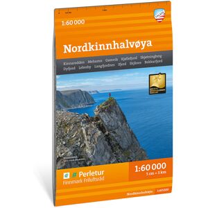 Calazo Turkart Nordkinnhalvøya 1:60.000 Calazo Turkart Nordkinnhalvøya 1:60.000