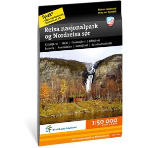 Calazo Turkart Reisa Nasjonalpark Og Nordreisa Sör 1:50.000 Calazo Turkart Reisa Nasjonalpark Og Nordreisa Sör 1:50.000