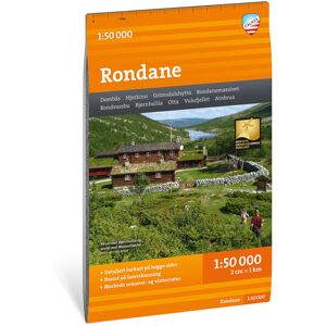 Calazo Turkart Rondane 1:50.000 Calazo Turkart Rondane 1:50.000