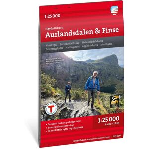 Calazo Aurlandsdalen & Finse Høyfjellskart 1:25 000 Calazo Aurlandsdalen & Finse Høyfjellskart 1:25 000